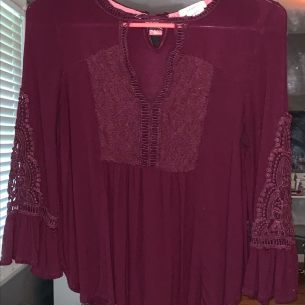 cute cut out top